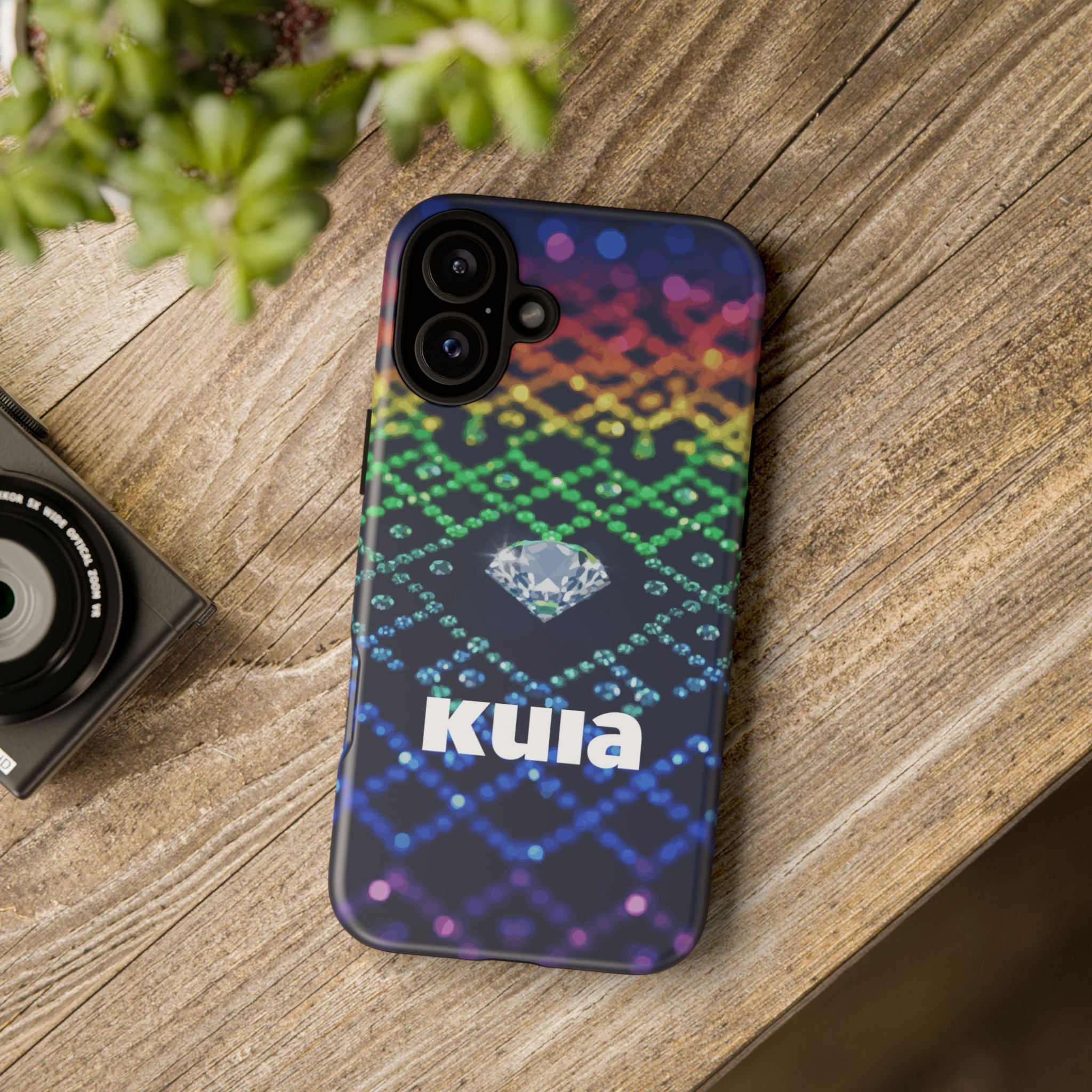 KUIA "Diamonds are a Prides best friend" Phone Case - iPhone Collectionedition