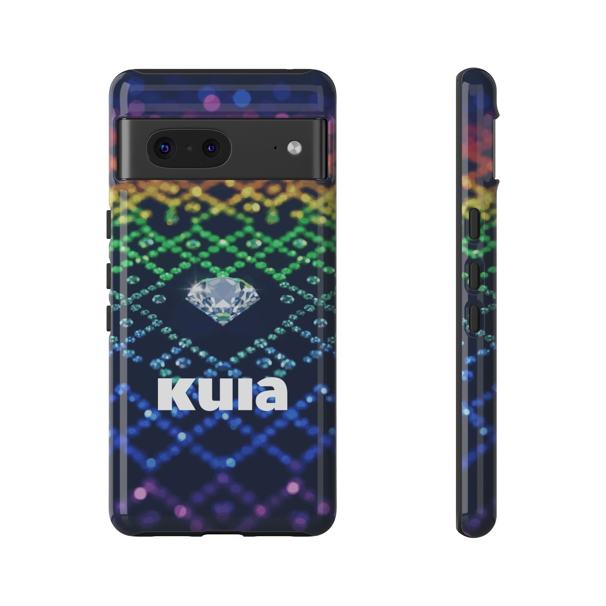 KUIA "Diamonds are a Prides best friend" Phone Case - Google Pixel Edition