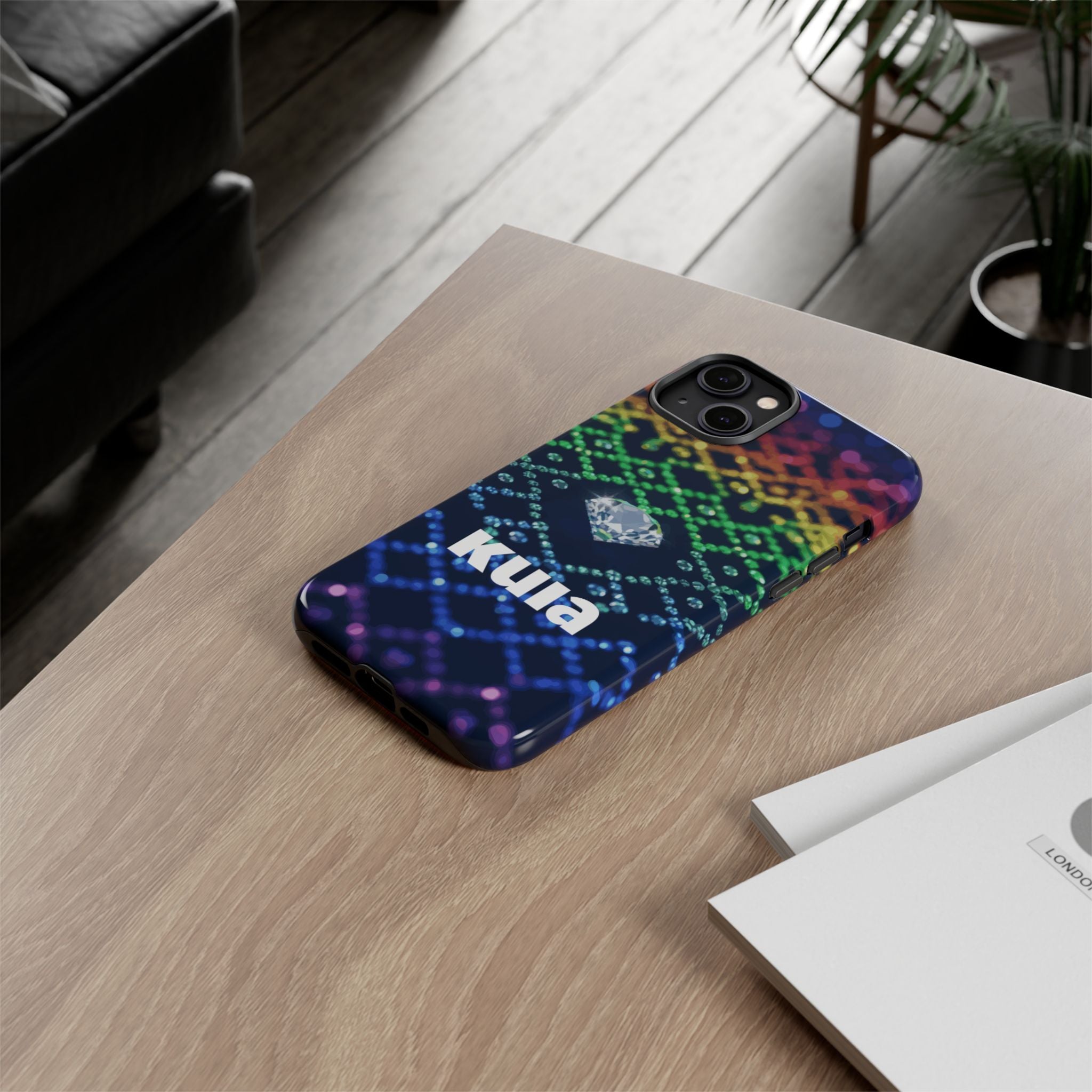 KUIA "Diamonds are a Prides best friend" Phone Case - iPhone Collectionedition
