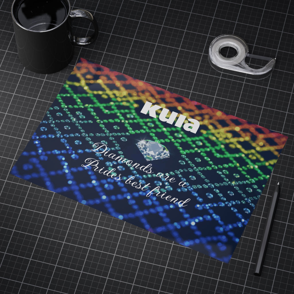 KUIA "Diamonds are a Prides best friend" - Unframed Art Print