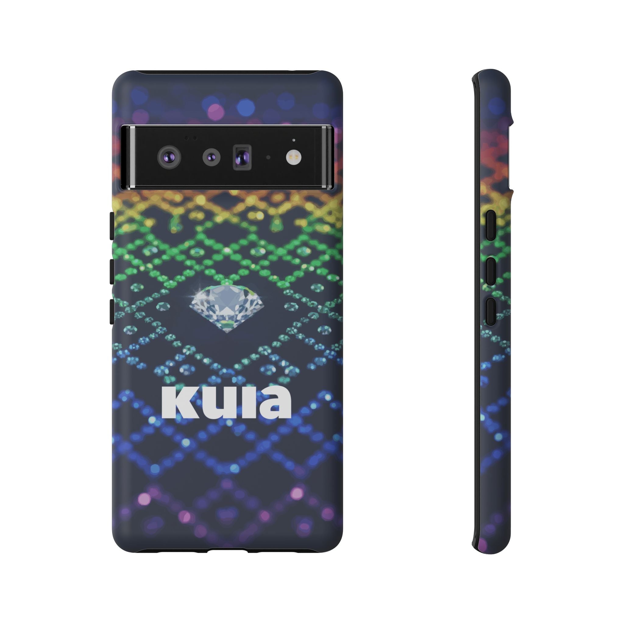 KUIA "Diamonds are a Prides best friend" Phone Case - Google Pixel Edition