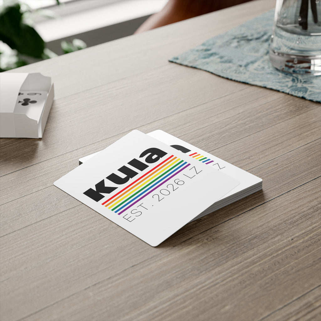 KUIA EST. 2026 LZ Poker Cards