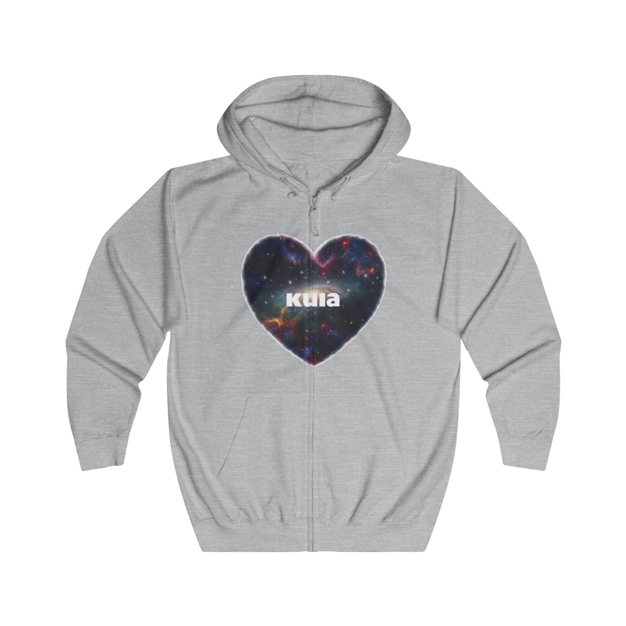 KUIA Galaxyheart Zip Hoodie