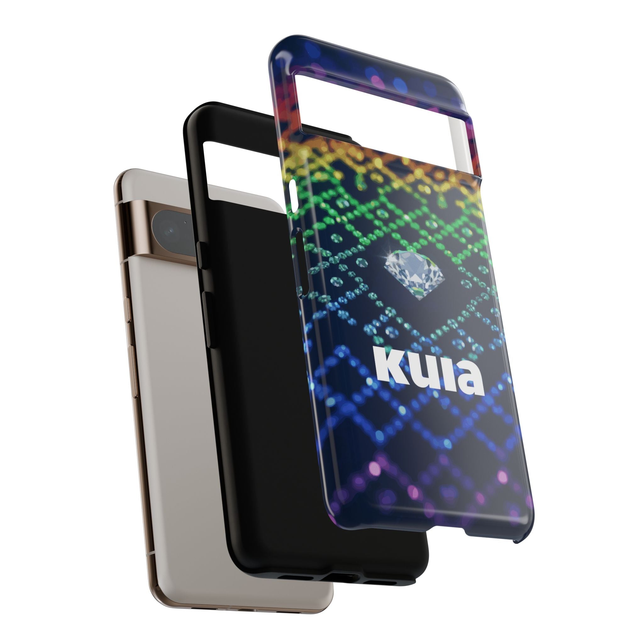 KUIA "Diamonds are a Prides best friend" Phone Case - Google Pixel Edition