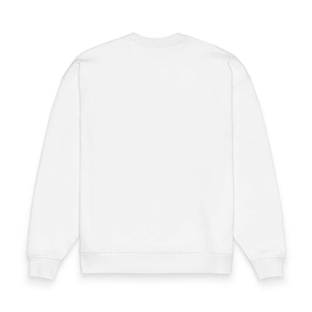 KUIA Oversized Sweatshirt — “not a phase.” Pink Statement Organic