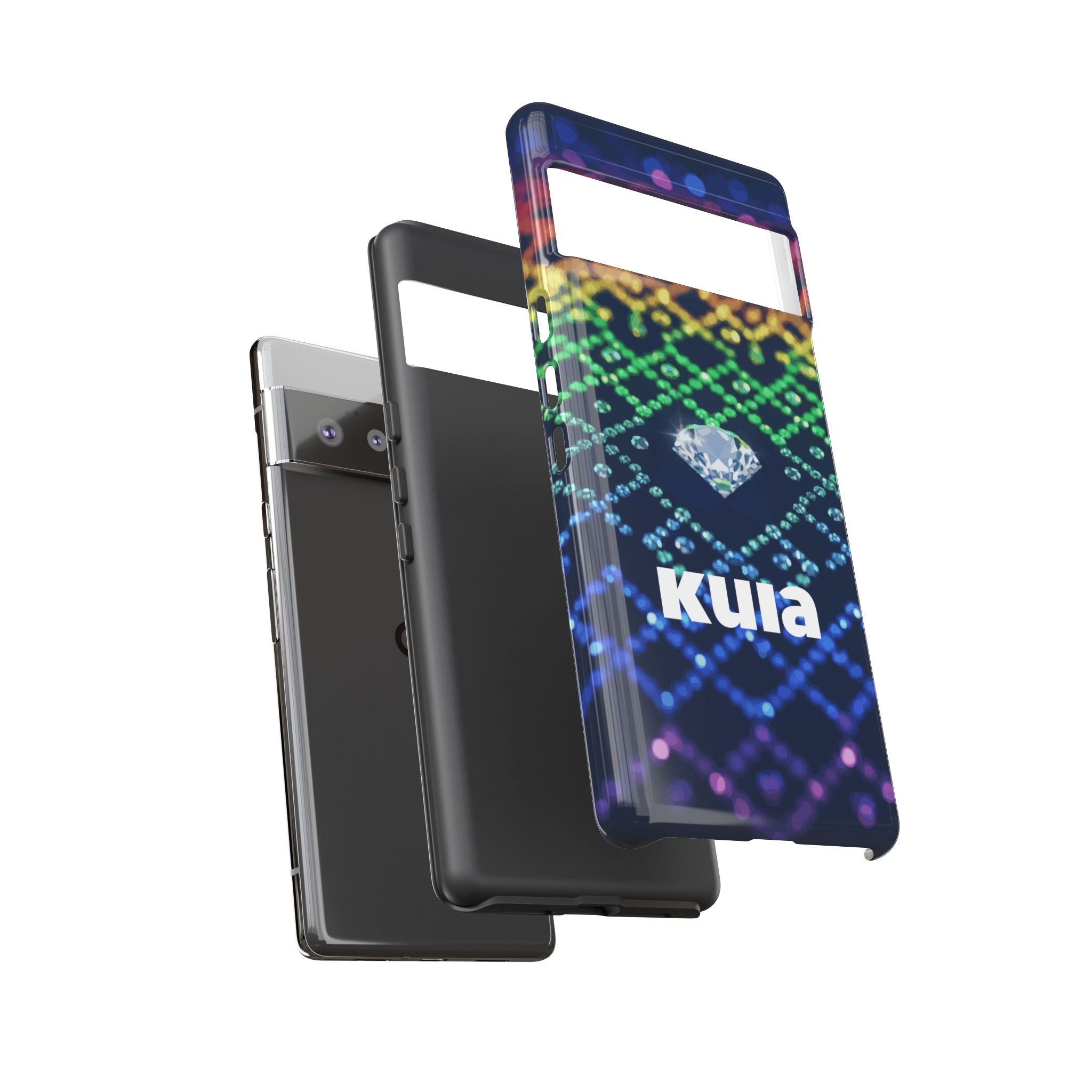 KUIA "Diamonds are a Prides best friend" Phone Case - Google Pixel Edition