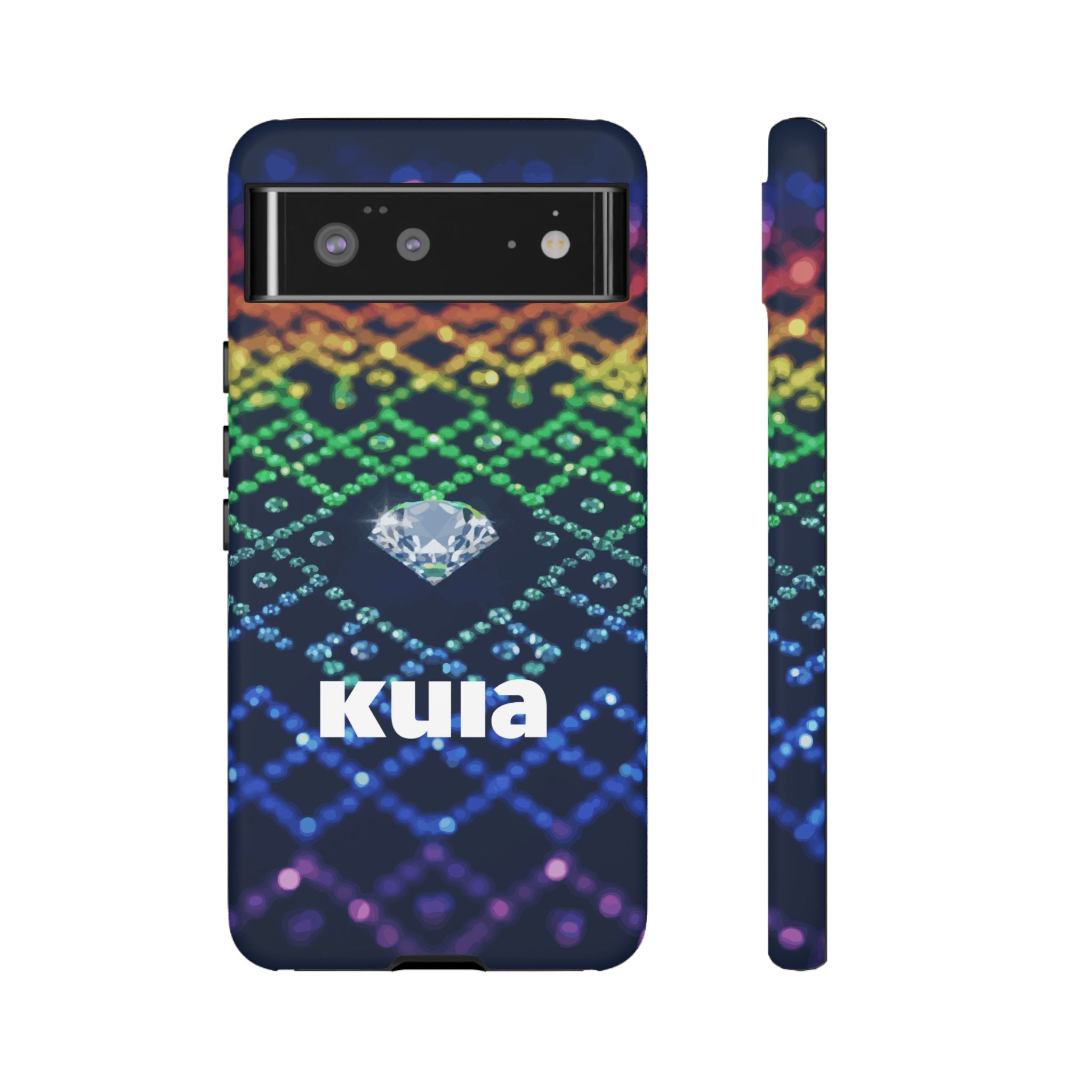 KUIA "Diamonds are a Prides best friend" Phone Case - Google Pixel Edition