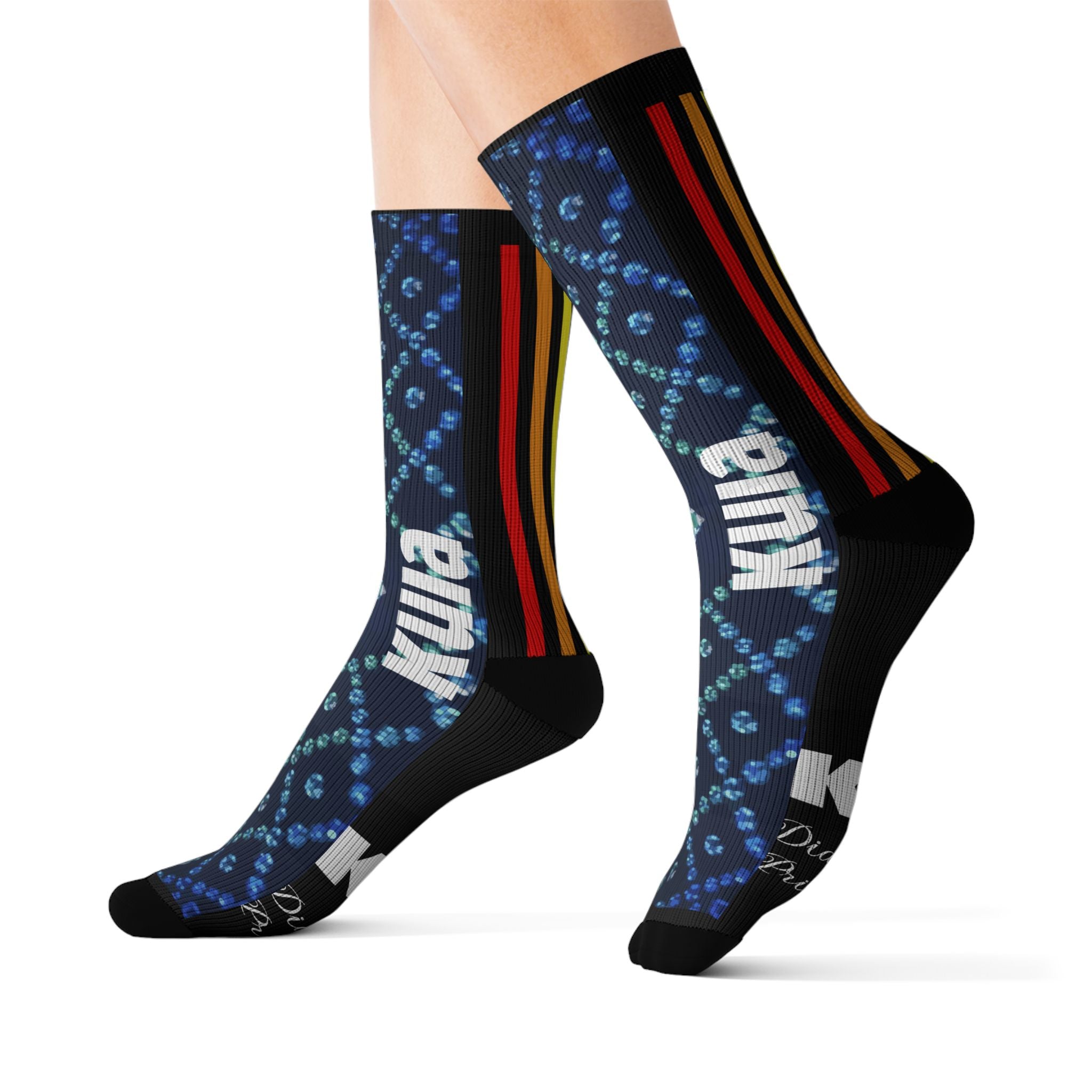 KUIA "Diamonds are a Prides best friend" Sublimation Socks