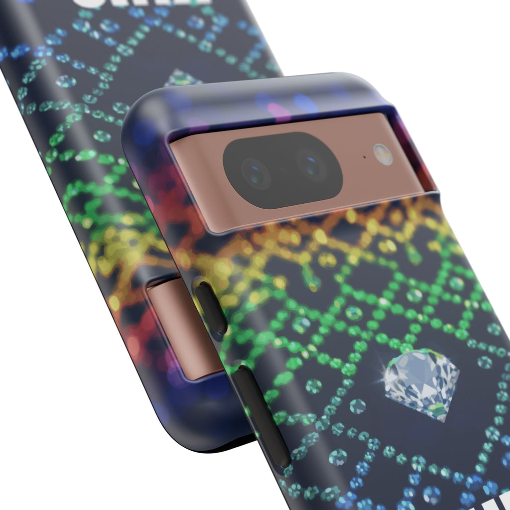 KUIA "Diamonds are a Prides best friend" Phone Case - Google Pixel Edition