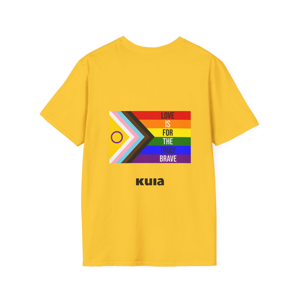 KUIA "Love is for the Brave" feat. Capybara T-shirt