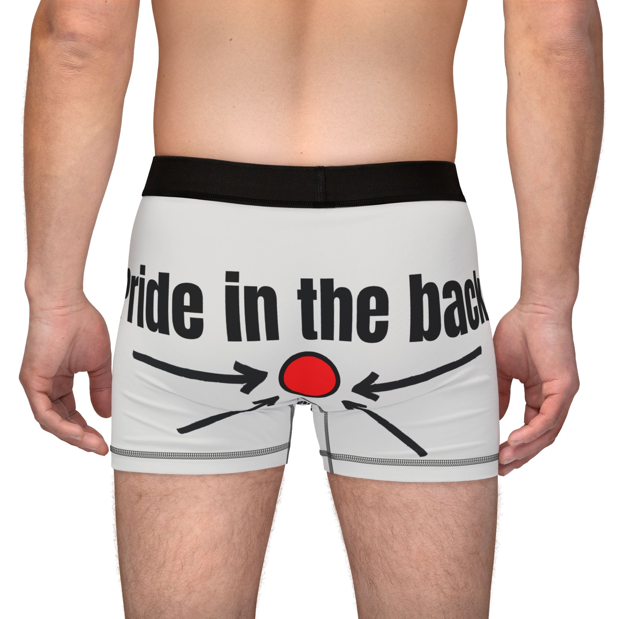 KUIA "Business in the front, Pride in the back" Stretch Boxer Briefs