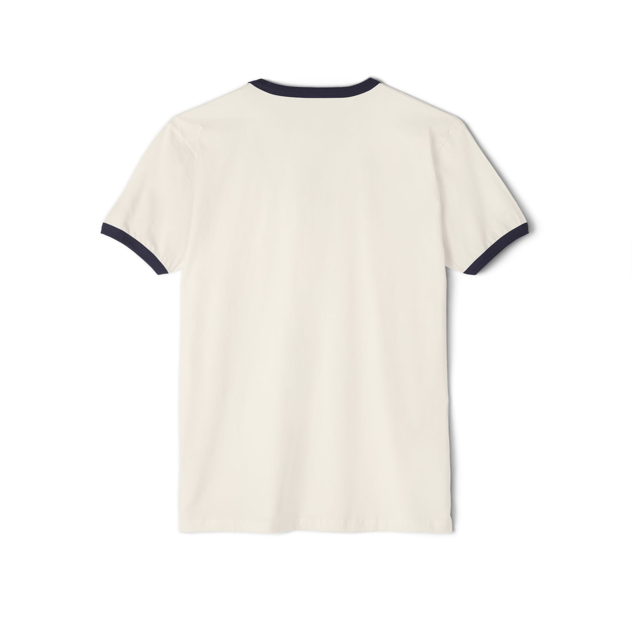KUIA Retro Ringer Tee — Vintage Minimalist Logo T-Shirt