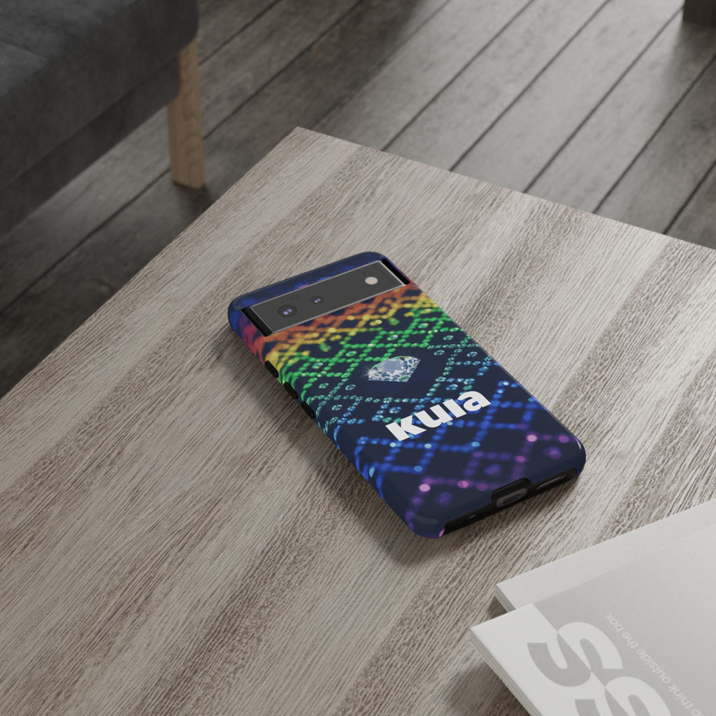 KUIA "Diamonds are a Prides best friend" Phone Case - Google Pixel Edition