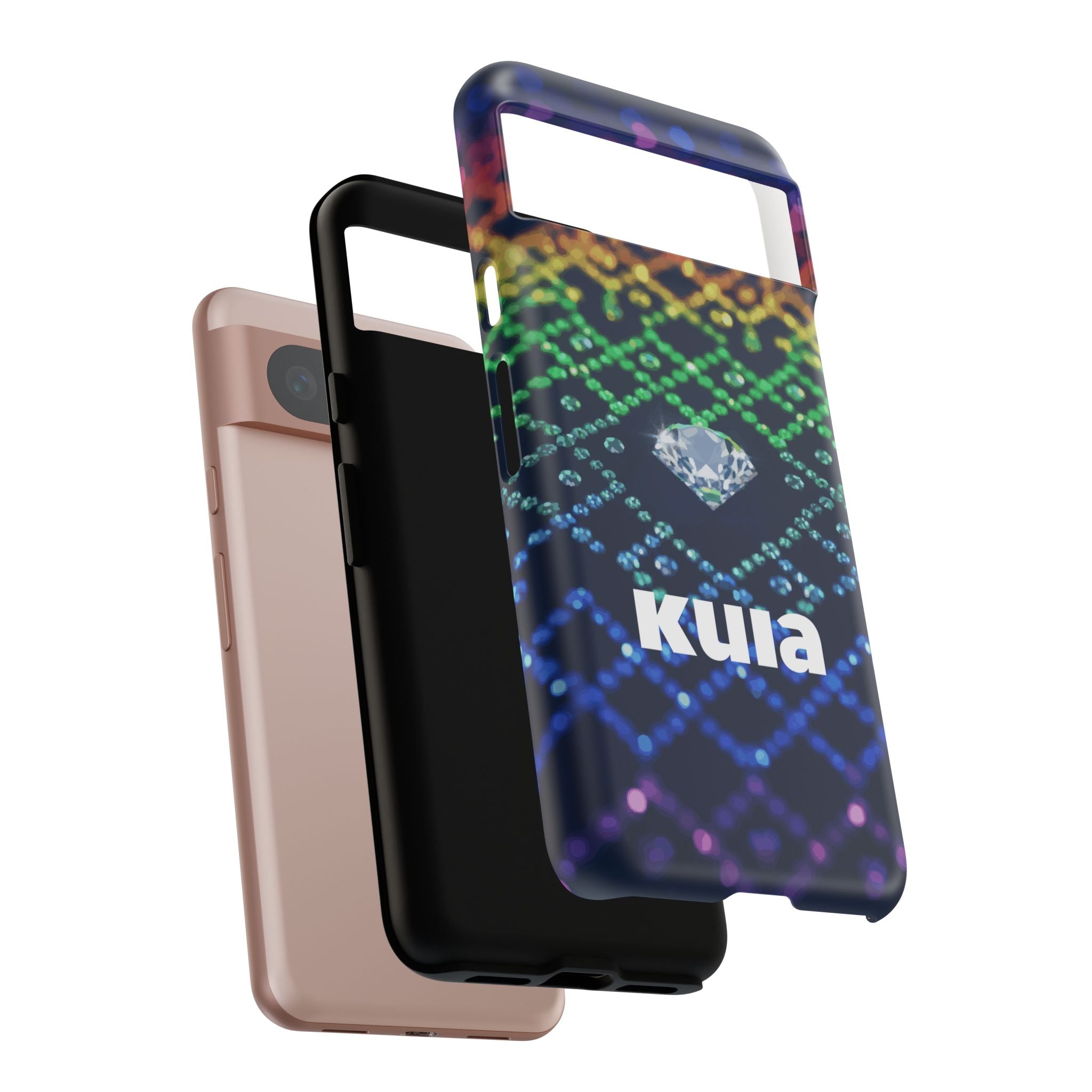 KUIA "Diamonds are a Prides best friend" Phone Case - Google Pixel Edition