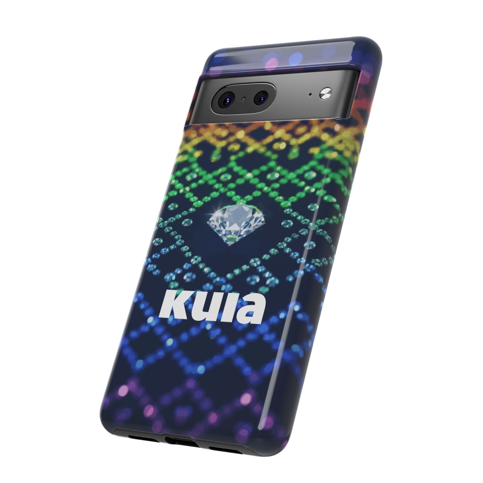 KUIA "Diamonds are a Prides best friend" Phone Case - Google Pixel Edition