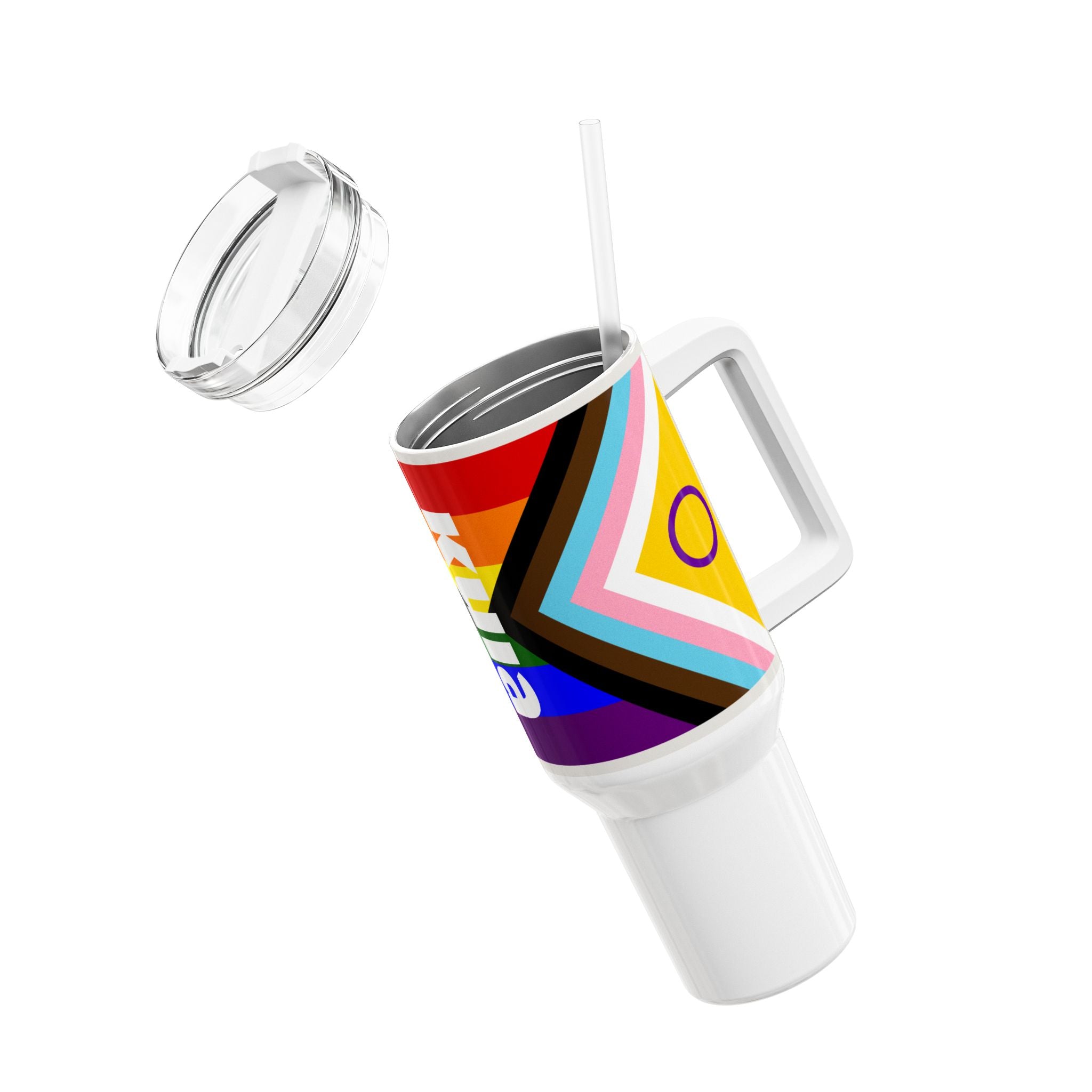 KUIA Pride Flag Travel Cup