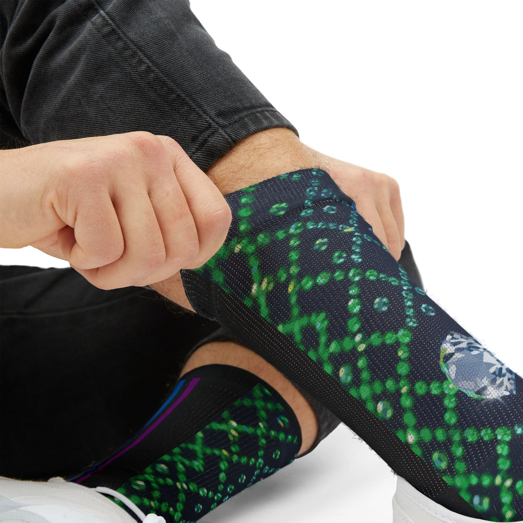 KUIA "Diamonds are a Prides best friend" Sublimation Socks