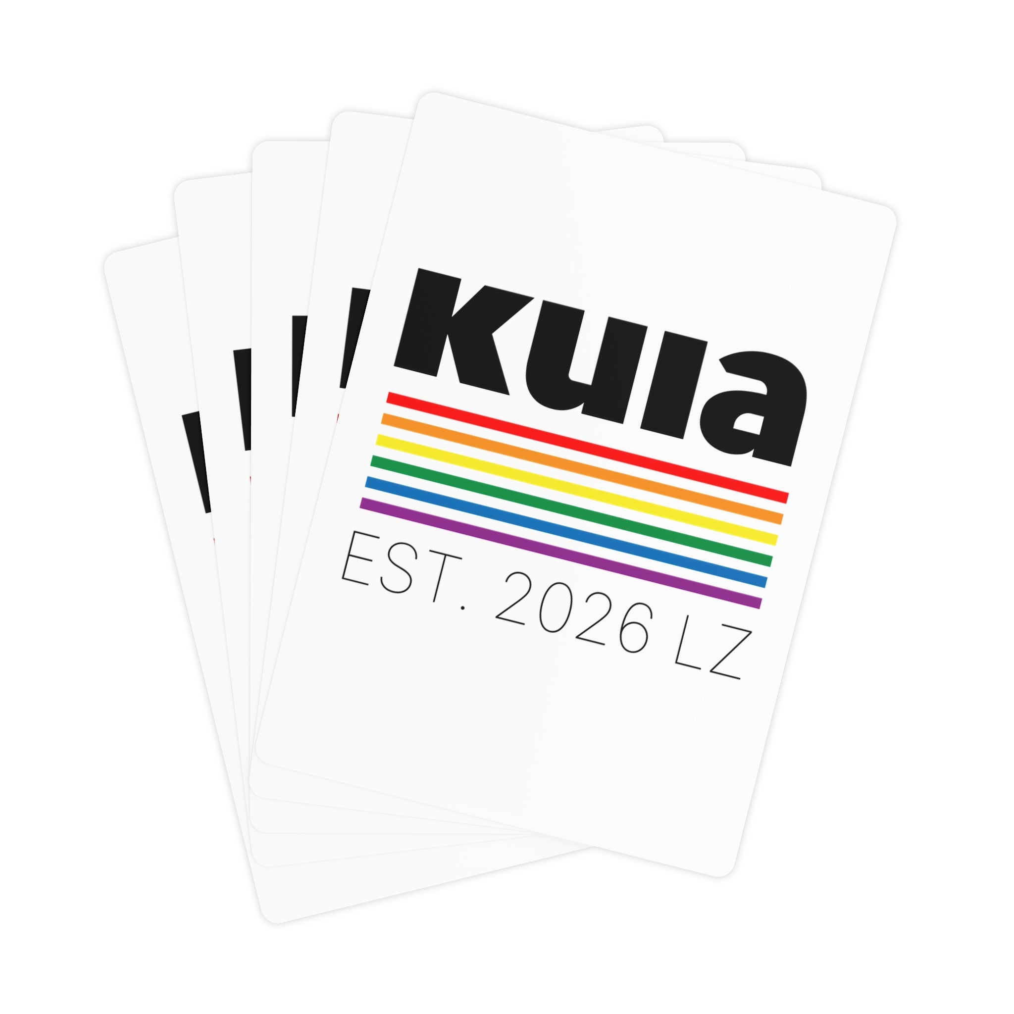 KUIA EST. 2026 LZ Poker Cards
