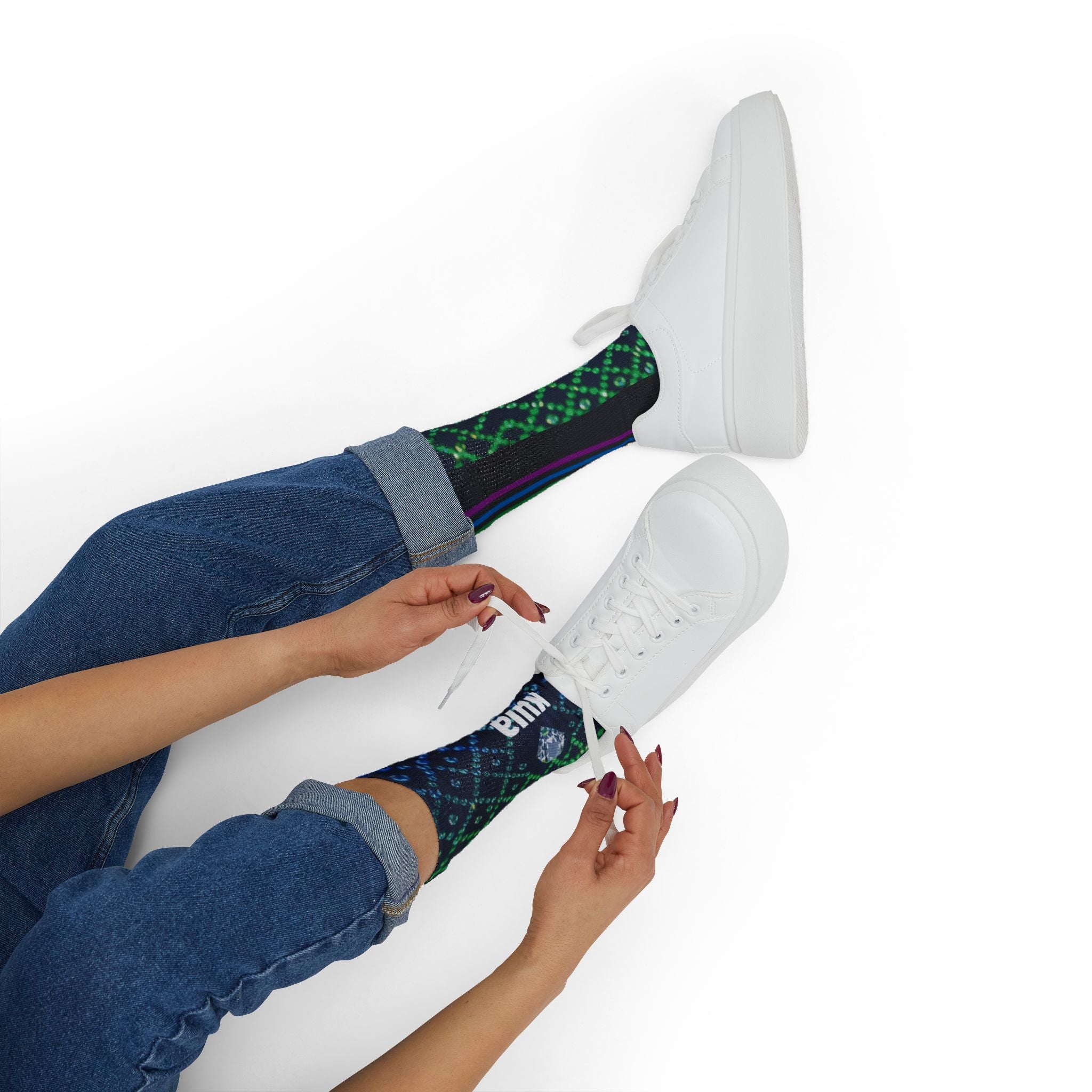 KUIA "Diamonds are a Prides best friend" Sublimation Socks