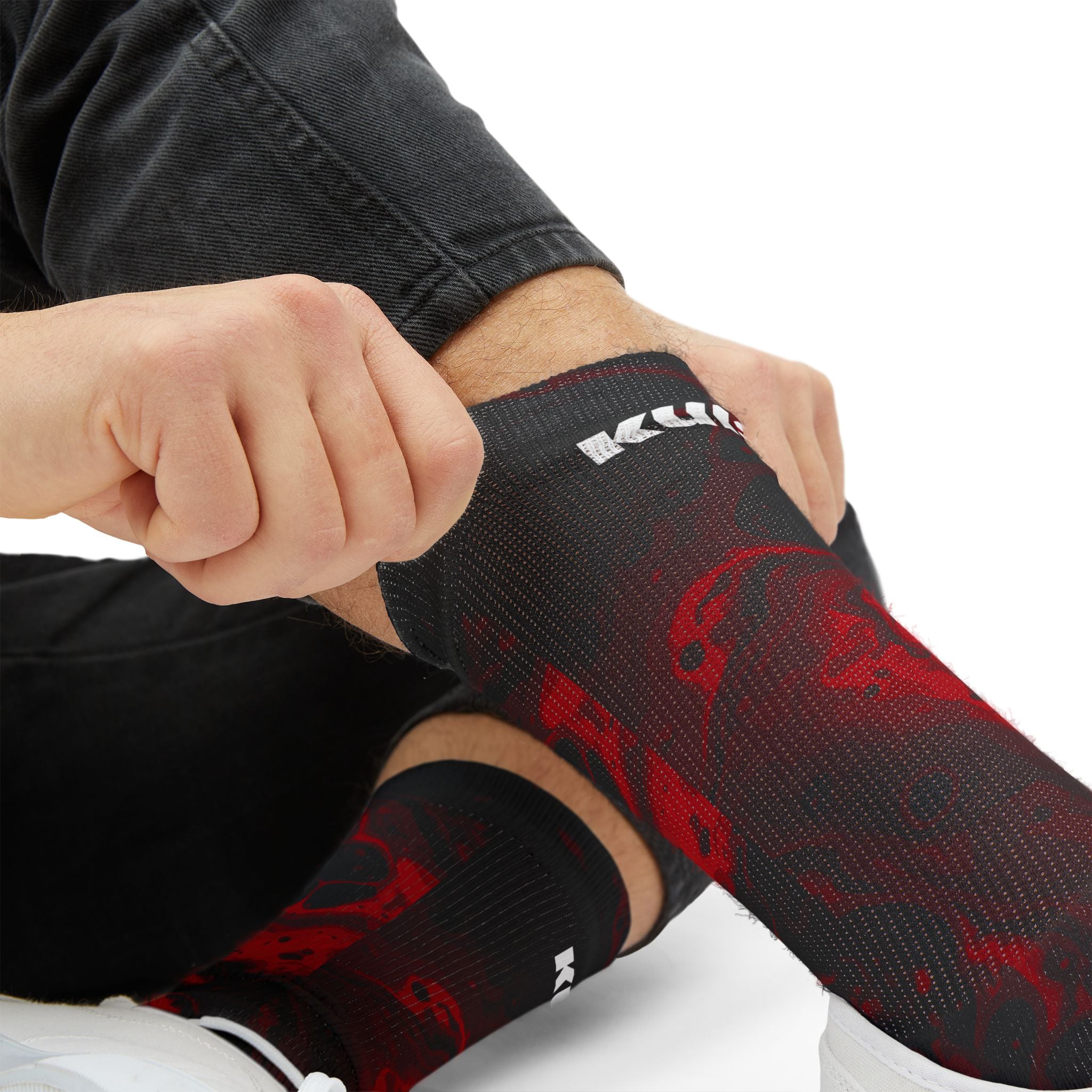 KUIA Magma-red Socks