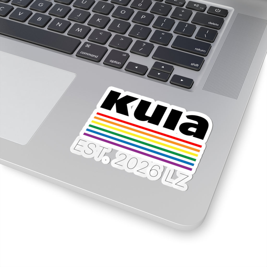 KUIA EST. 2026 LZ kiss-cut sticker