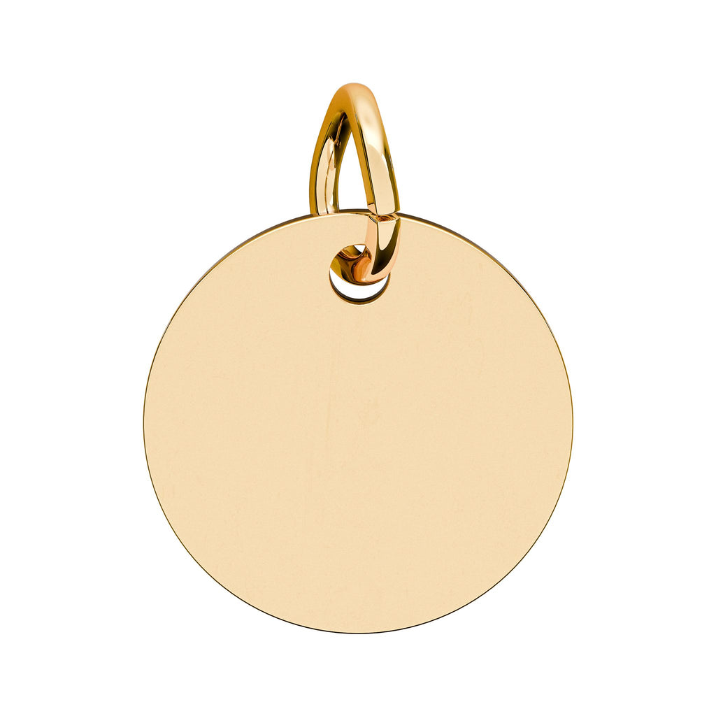 KUIA "True Briliance Shows Every Color" Birthstone Circle Charm