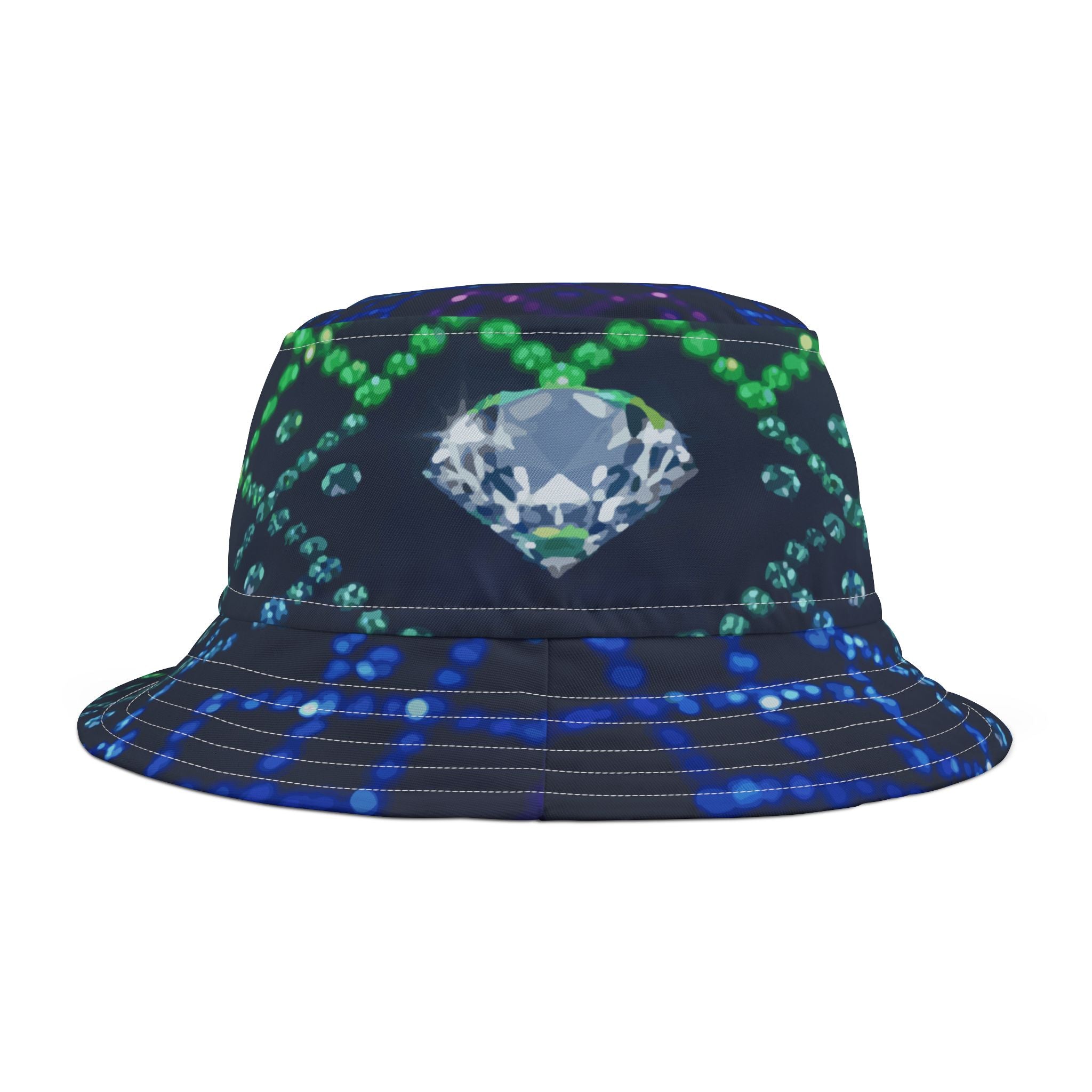 KUIA "Diamonds are a Prides best friend" Kaleidoscope Bucket Hat