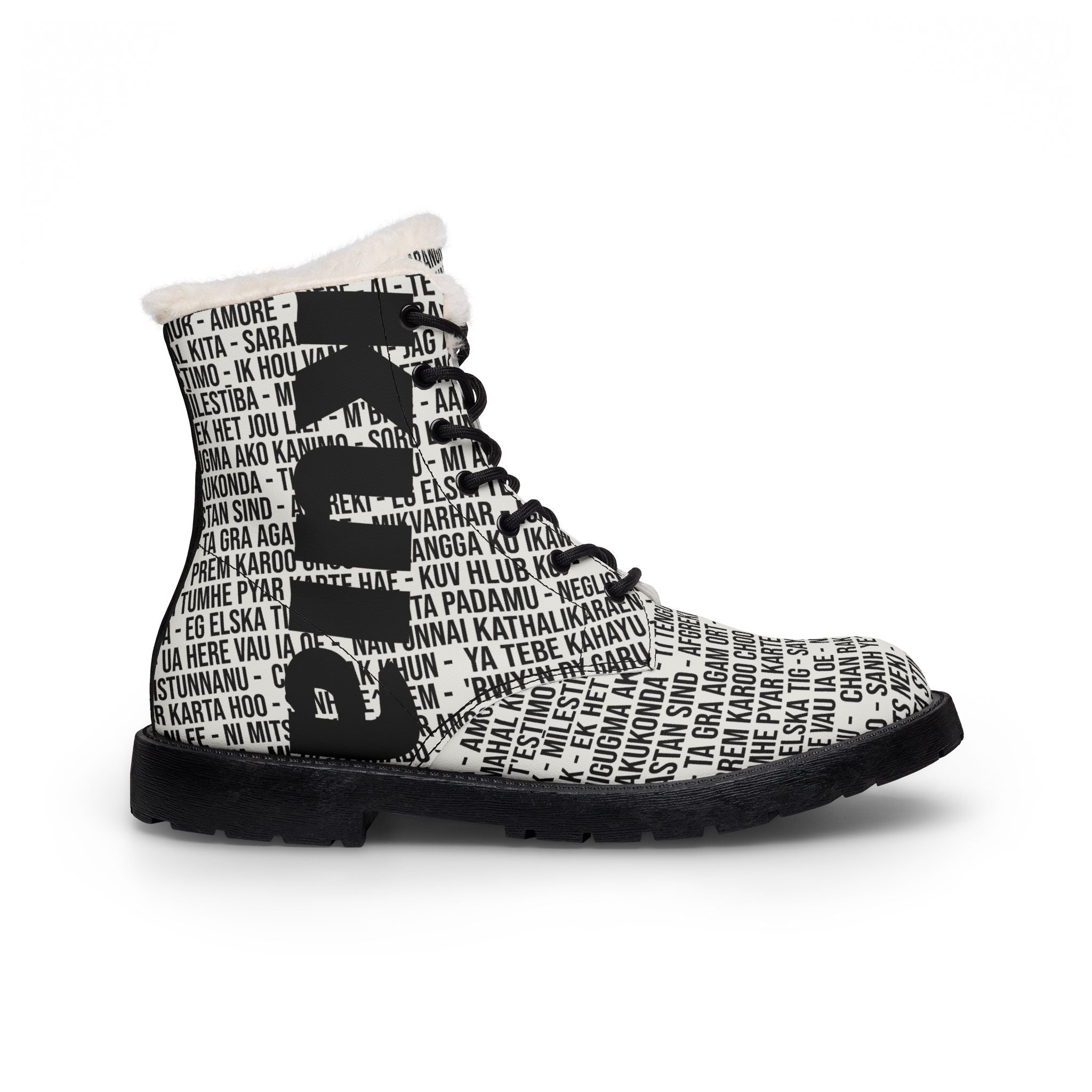 KUIA "Thousand LOL" Fur-Lined Leather Boots (Color of the Year 2026 Version)