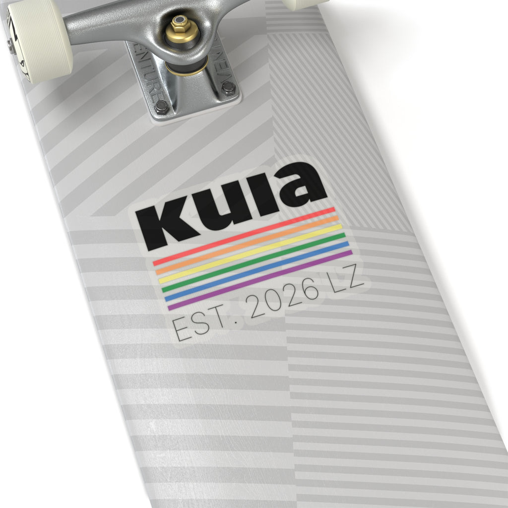 KUIA EST. 2026 LZ kiss-cut sticker