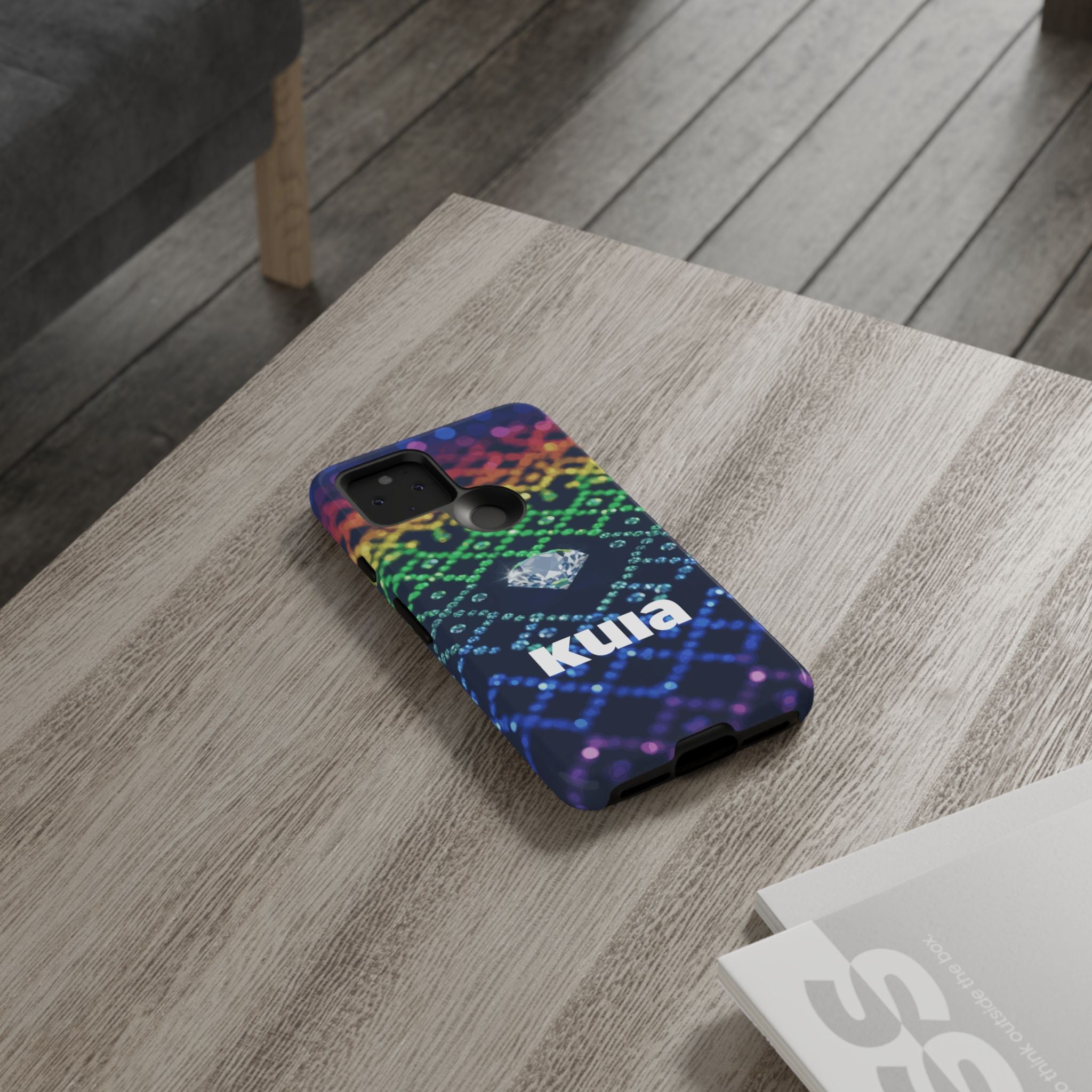 KUIA "Diamonds are a Prides best friend" Phone Case - Google Pixel Edition