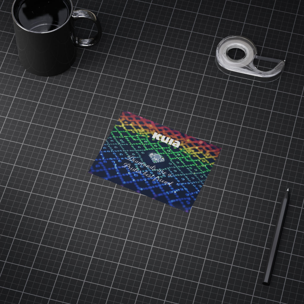 KUIA "Diamonds are a Prides best friend" - Unframed Art Print