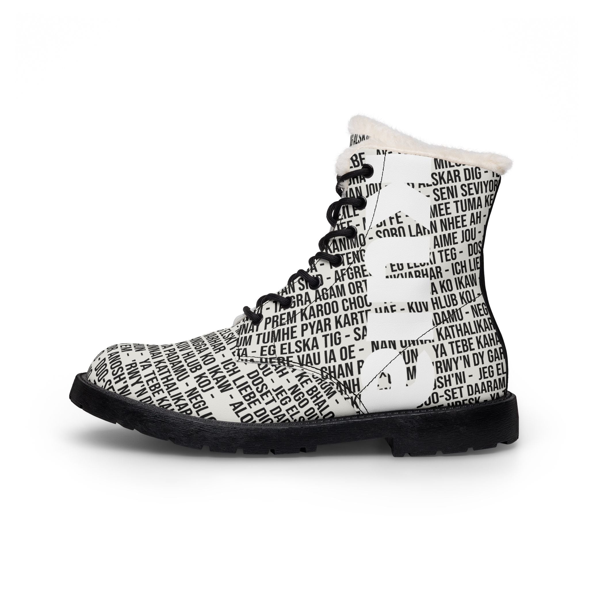 KUIA "Thousand LOL" Fur-Lined Leather Boots (Color of the Year 2026 Version)