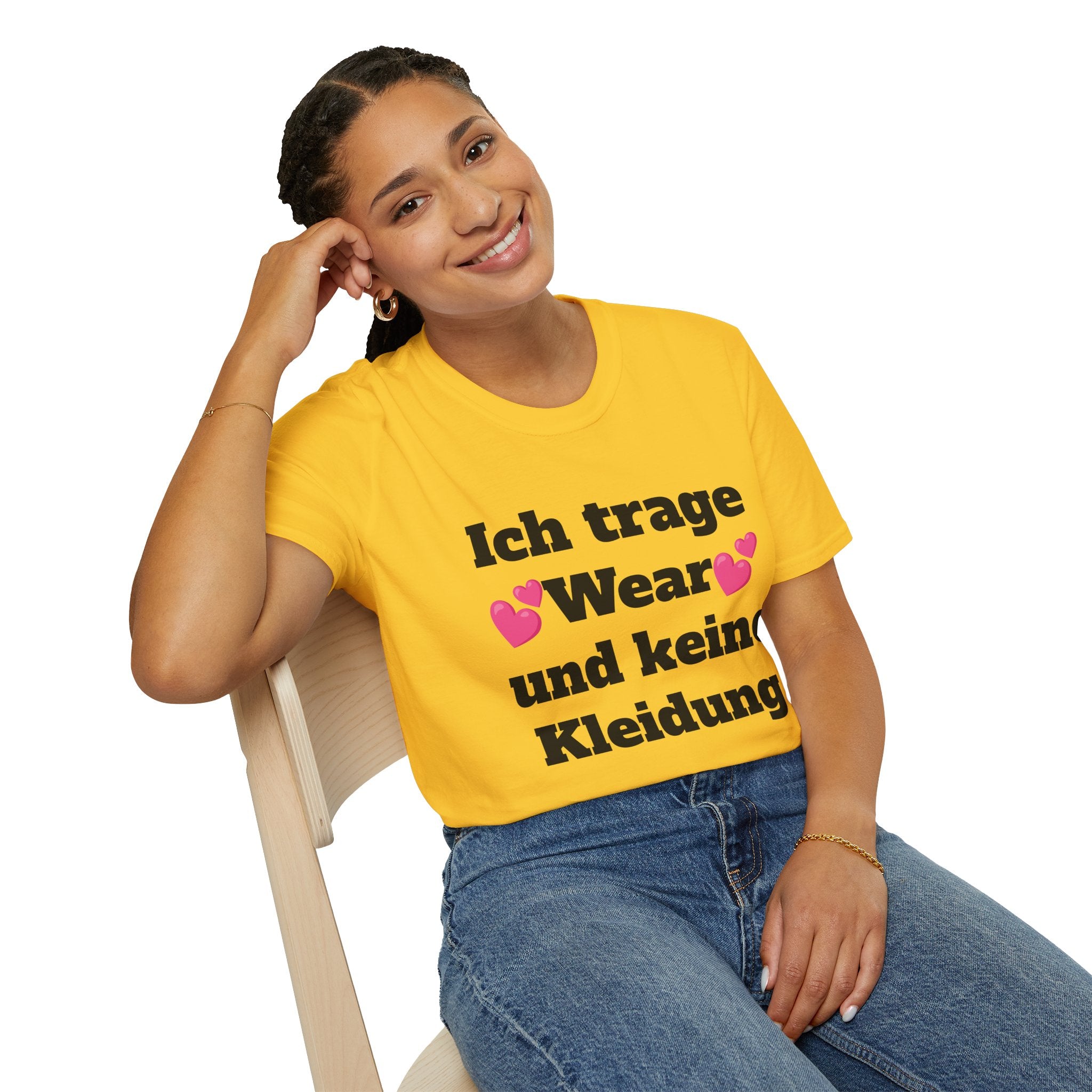 KUIA "Ich trage Wear und keine Kleidung" T-shirt