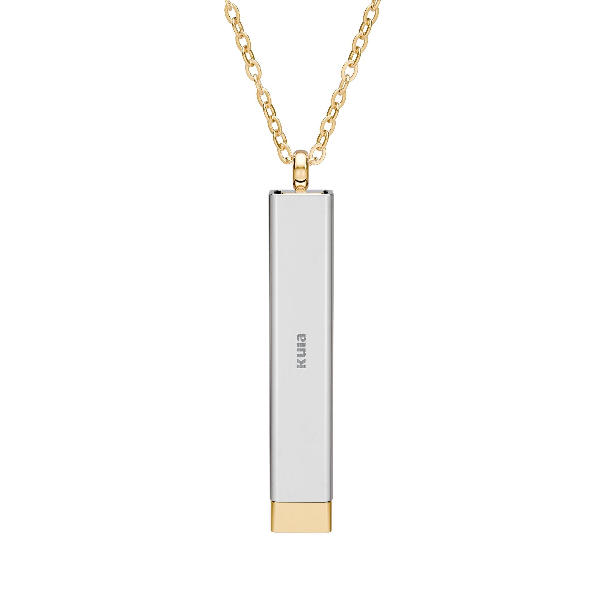 Copy of KUIA Hidden Message Bar Necklace