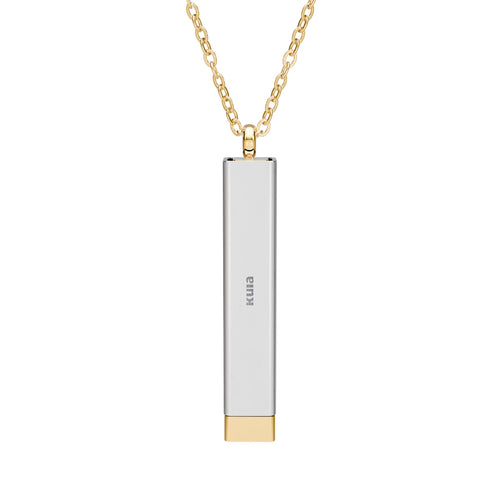 Copy of KUIA Hidden Message Bar Necklace