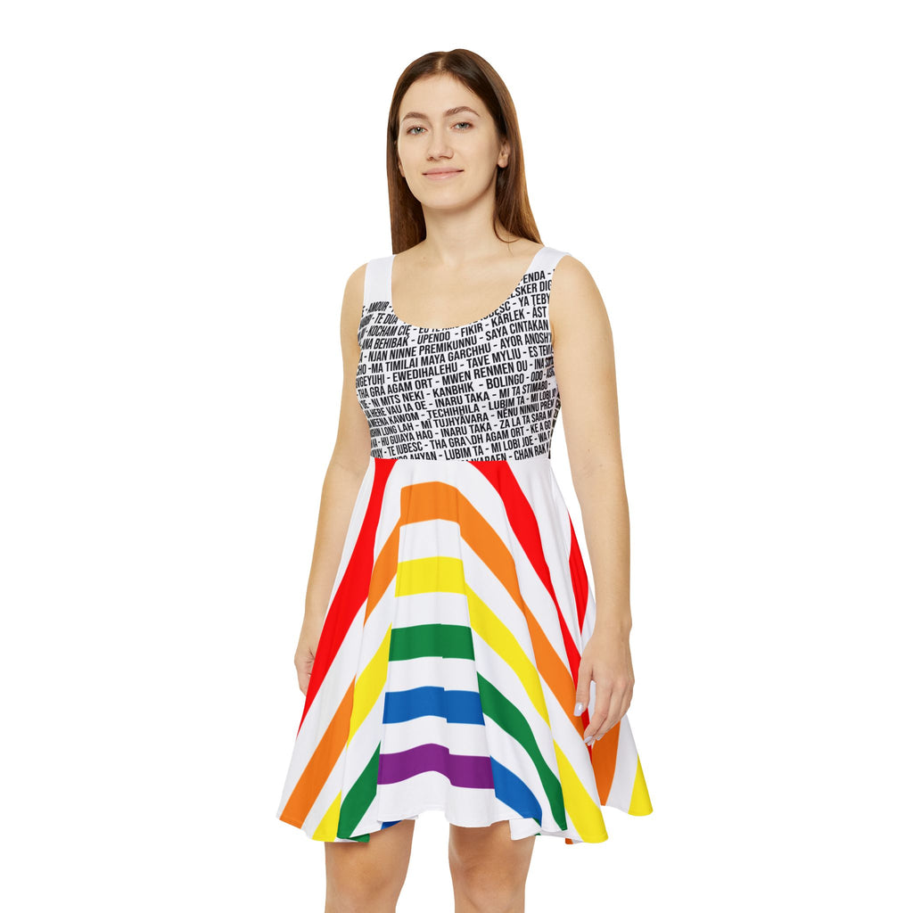 KUIA "Thousand LOL" Pride-Skater-Dress