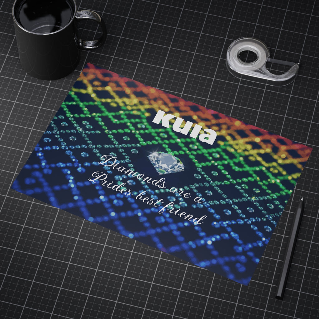 KUIA "Diamonds are a Prides best friend" - Unframed Art Print