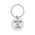 KUIA "Unified by Love" Circle Key Ring