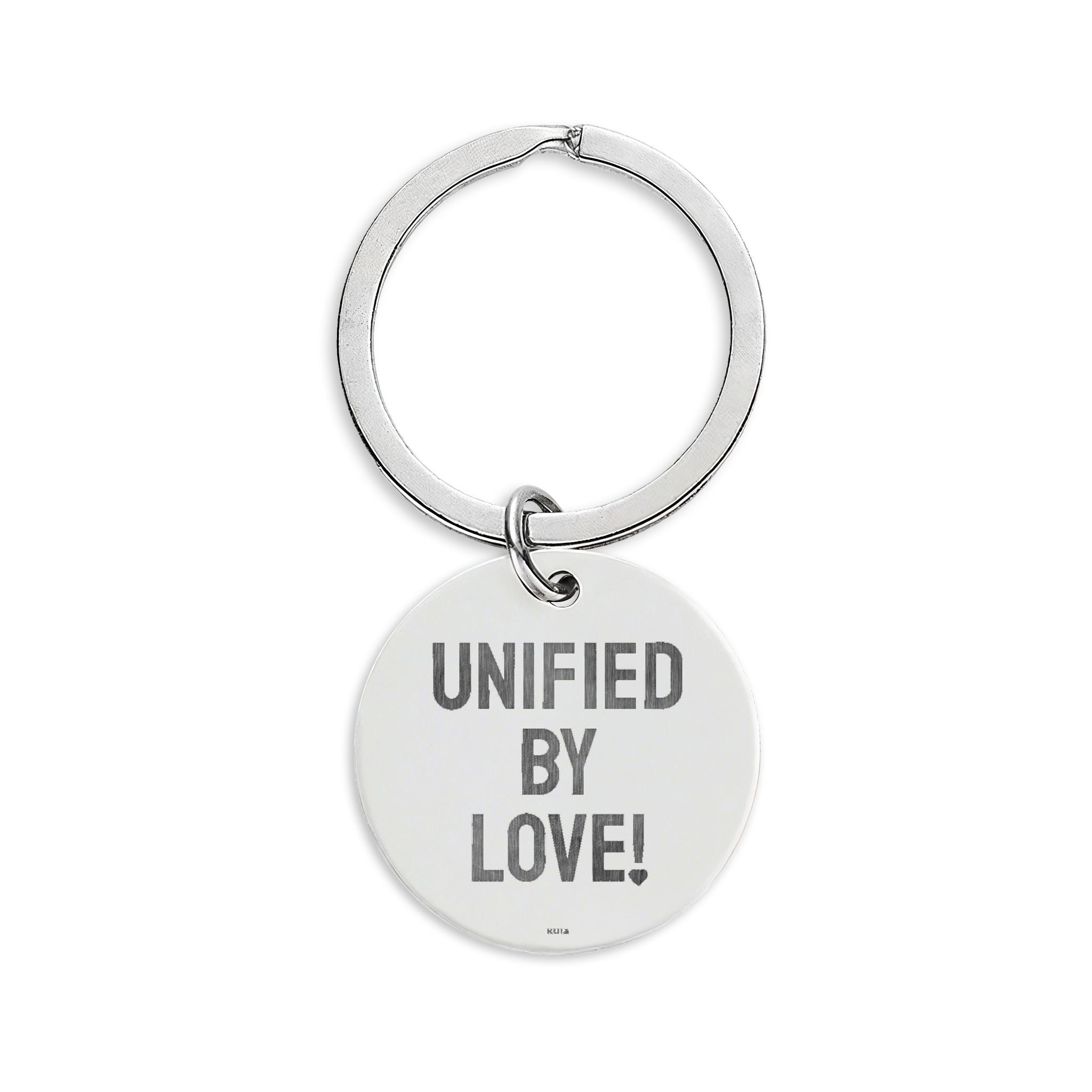 KUIA "Unified by Love" Circle Key Ring